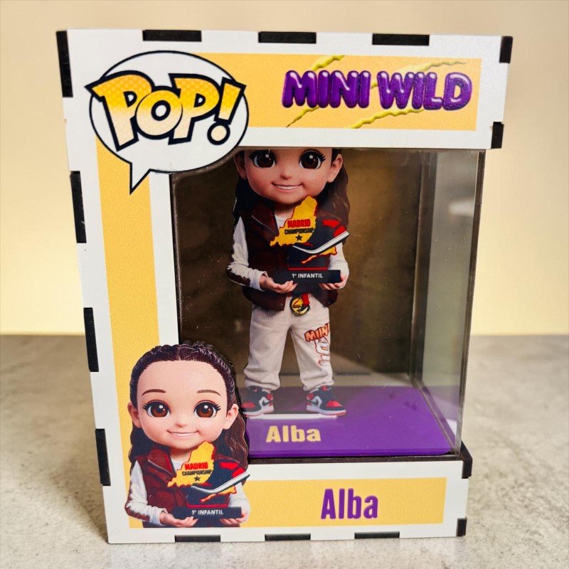 FUNKO DE MADERA BAILE