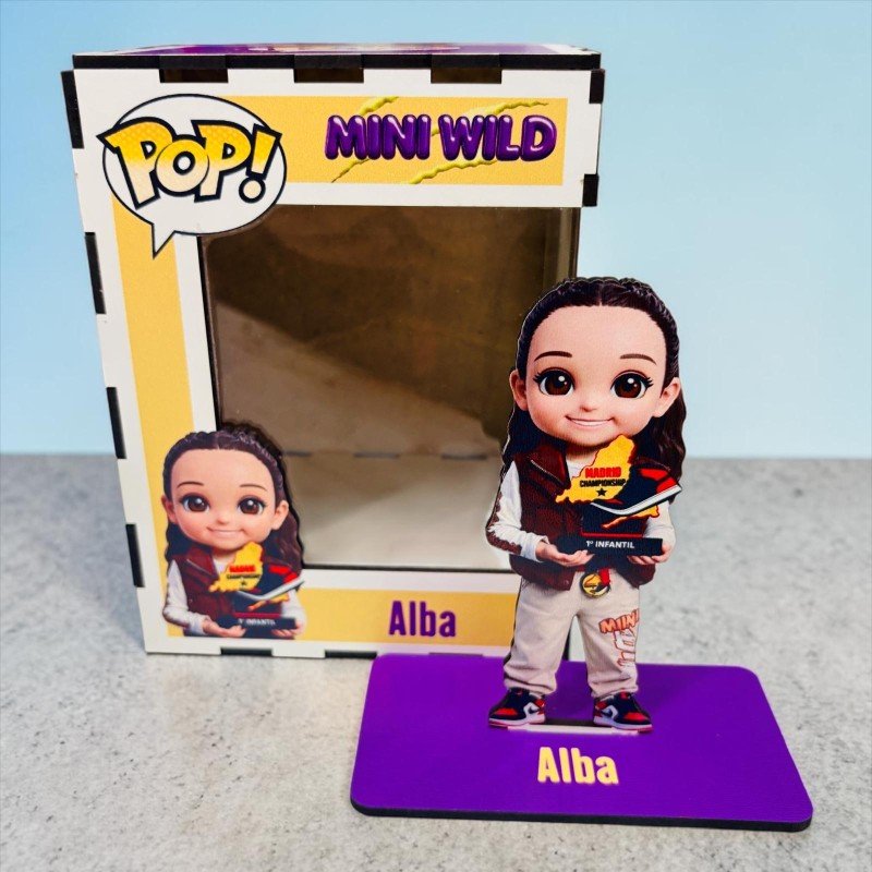 FUNKO DE MADERA BAILE
