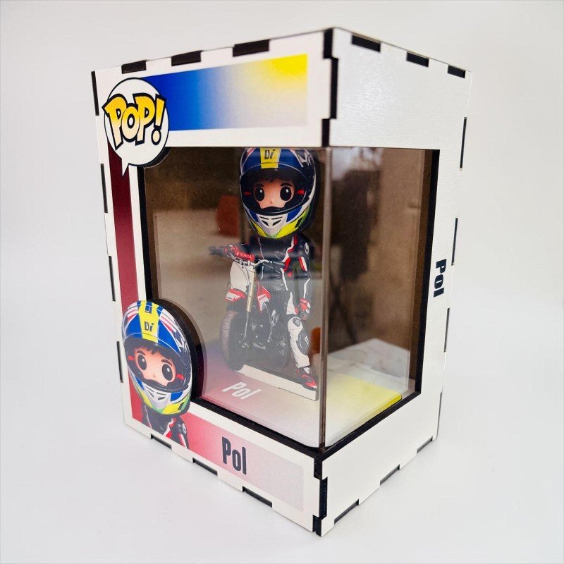 FUNKO DE MADERA MOTOS