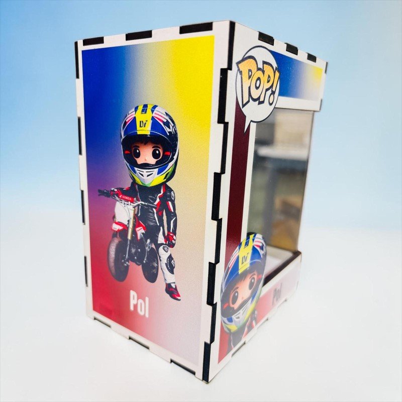 FUNKO DE MADERA MOTOS