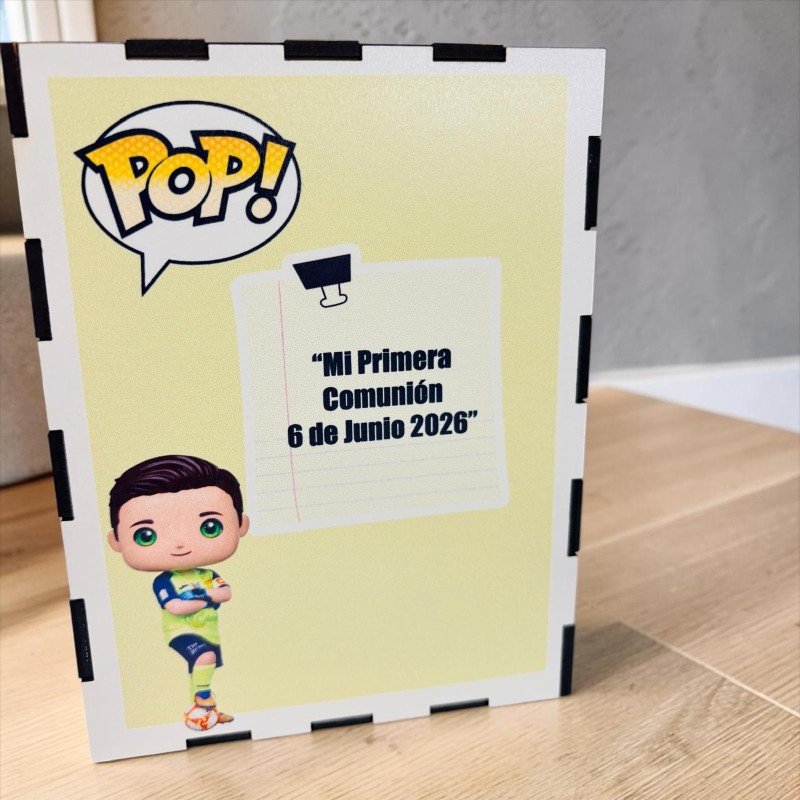 FUNKO DE MADERA FÚTBOL