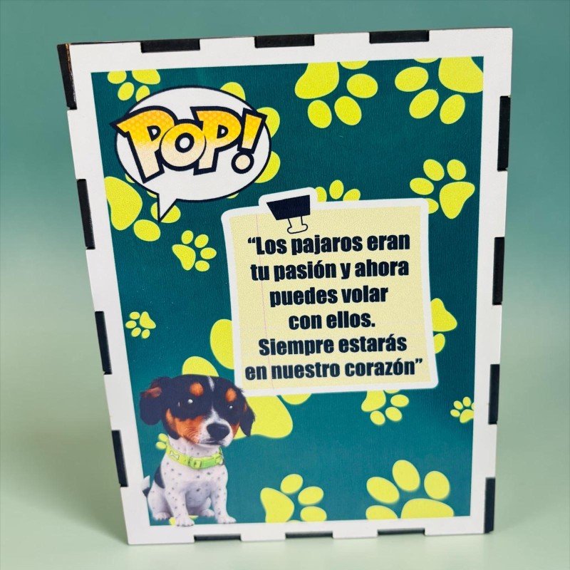 FUNKO DE MADERA PERSONALIZADO MASCOTAS