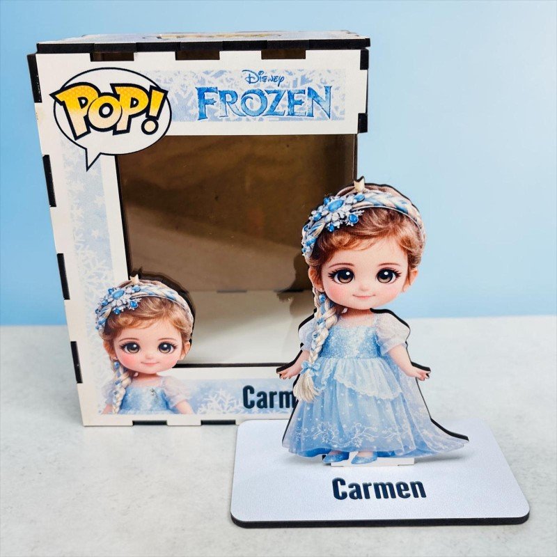 FUNKO DE MADERA PERSONALIZADO CARNAVAL