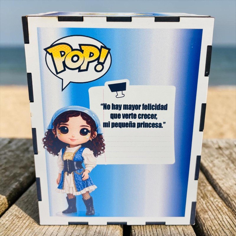 FUNKO DE MADERA PERSONALIZADO CARNAVAL