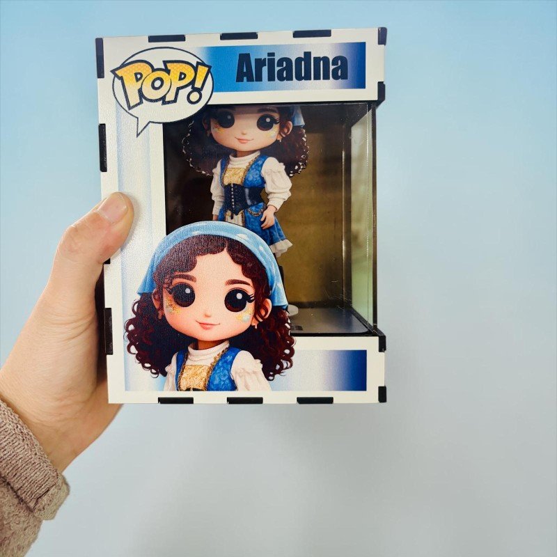 FUNKO DE MADERA PERSONALIZADO CARNAVAL