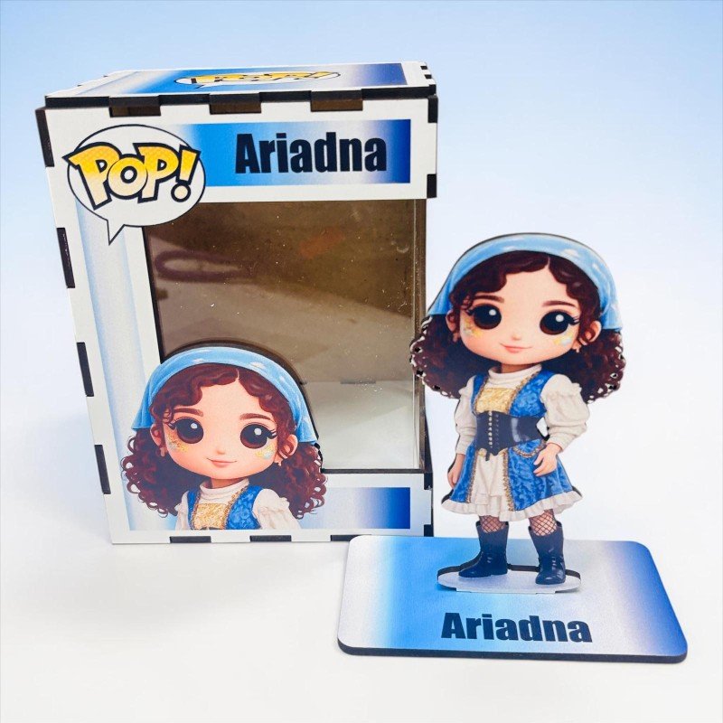 FUNKO DE MADERA PERSONALIZADO CARNAVAL