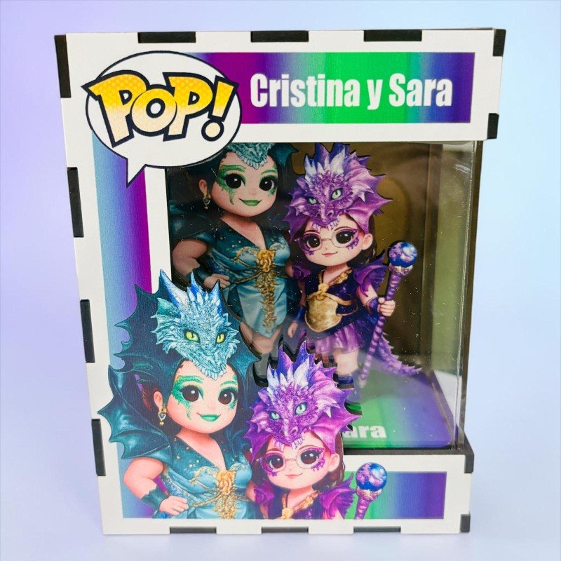 FUNKO DE MADERA PERSONALIZADO CARNAVAL