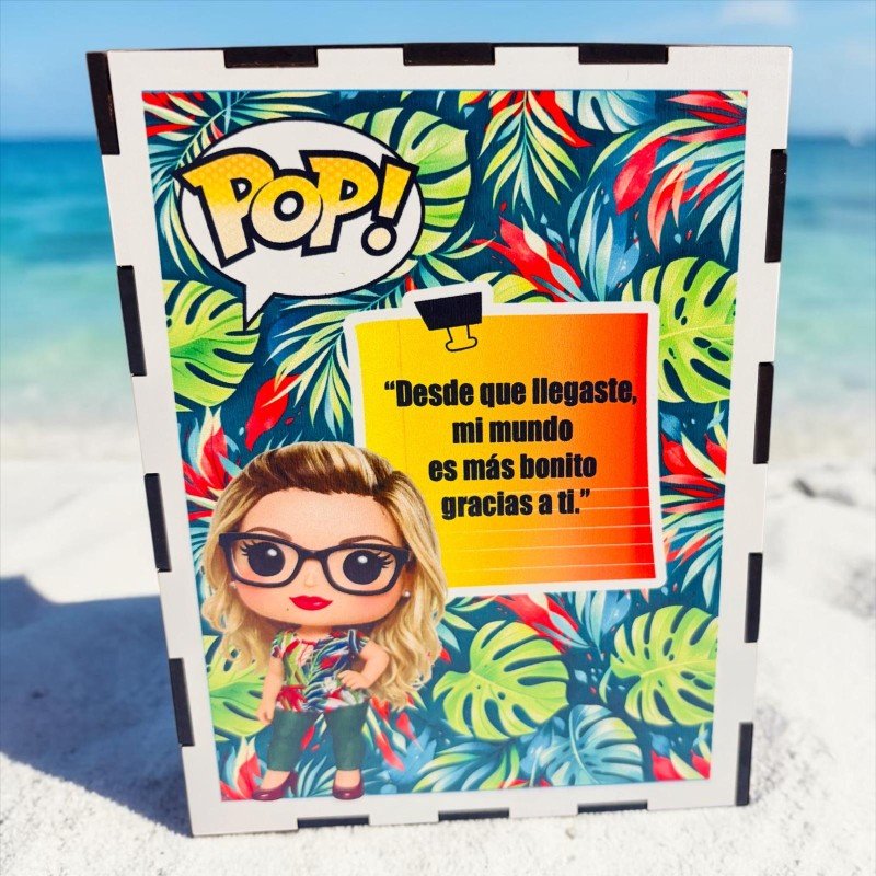 FUNKO DE MADERA PERSONALIZADO
