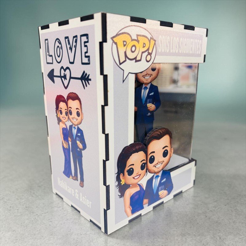 FUNKO DE MADERA EDICIÓN SOIS LOS SIGUIENTES