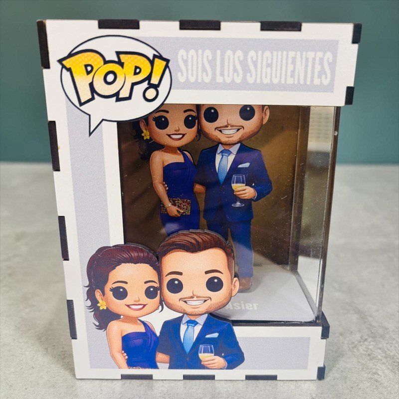 FUNKO DE MADERA EDICIÓN SOIS LOS SIGUIENTES