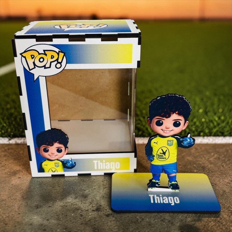 FUNKO DE MADERA FÚTBOL