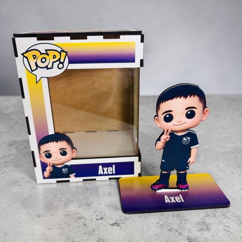 FUNKO DE MADERA FÚTBOL