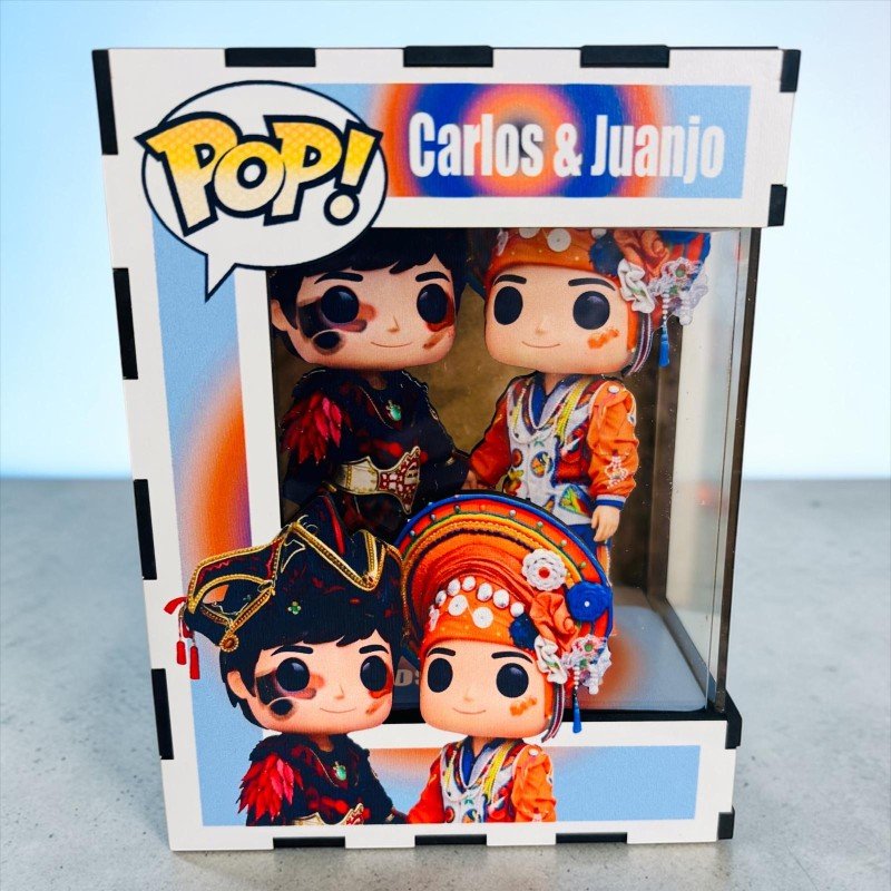 FUNKO DE MADERA PERSONALIZADO CARNAVAL