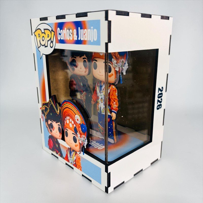 FUNKO DE MADERA PERSONALIZADO CARNAVAL