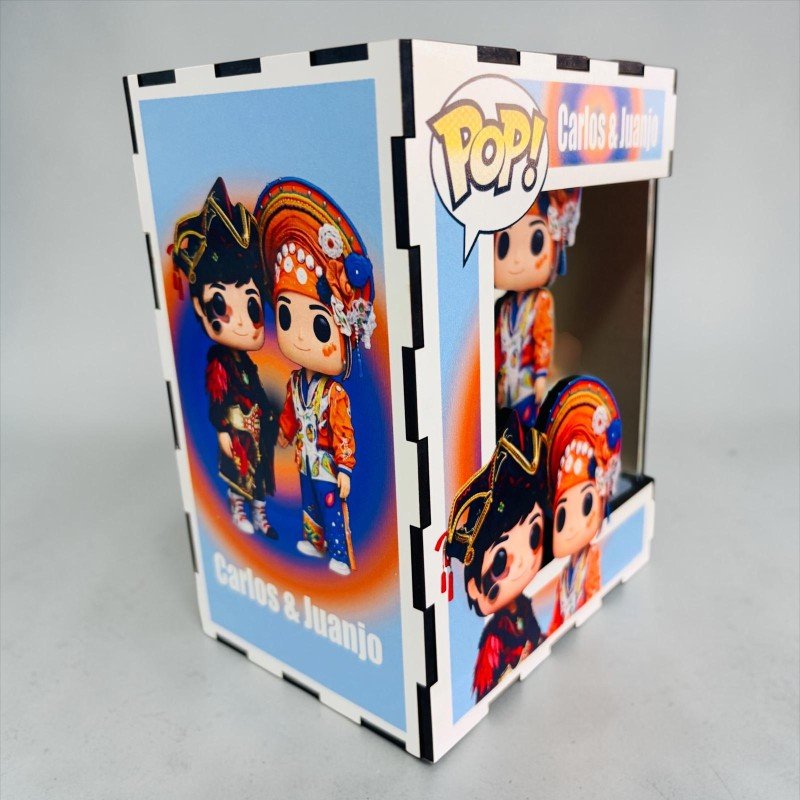 FUNKO DE MADERA PERSONALIZADO CARNAVAL