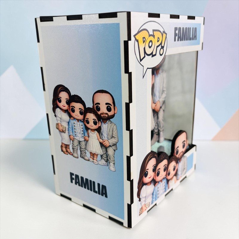 FUNKO DE MADERA PERSONALIZADO COMUNIÓN