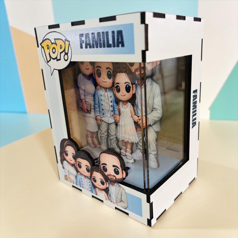 FUNKO DE MADERA PERSONALIZADO COMUNIÓN