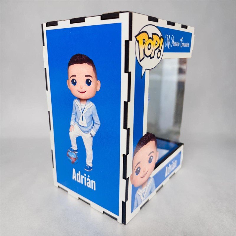 FUNKO DE MADERA PERSONALIZADO COMUNIÓN