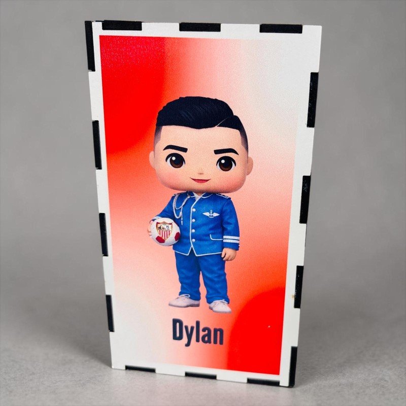 FUNKO DE MADERA PERSONALIZADO COMUNIÓN