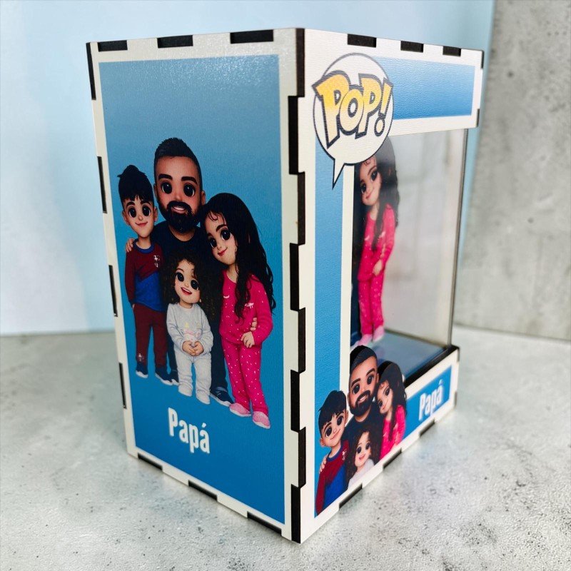 FUNKO DE MADERA PERSONALIZADO
