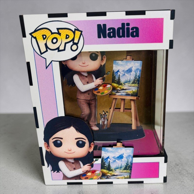 FUNKO DE MADERA PERSONALIZADO