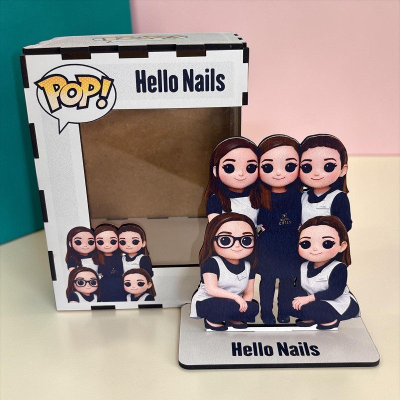 FUNKO DE MADERA PROFESIONES