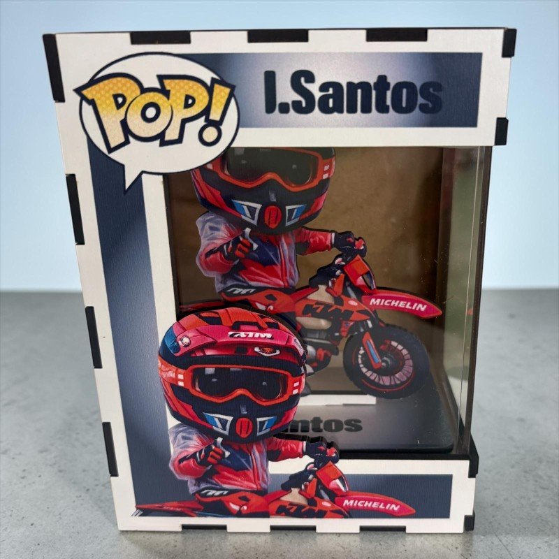 FUNKO DE MADERA MOTOS