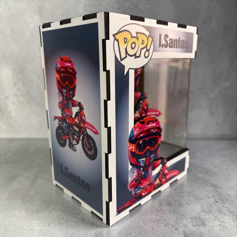 FUNKO DE MADERA MOTOS