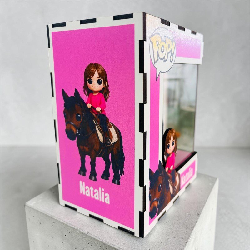 FUNKO DE MADERA HÍPICA