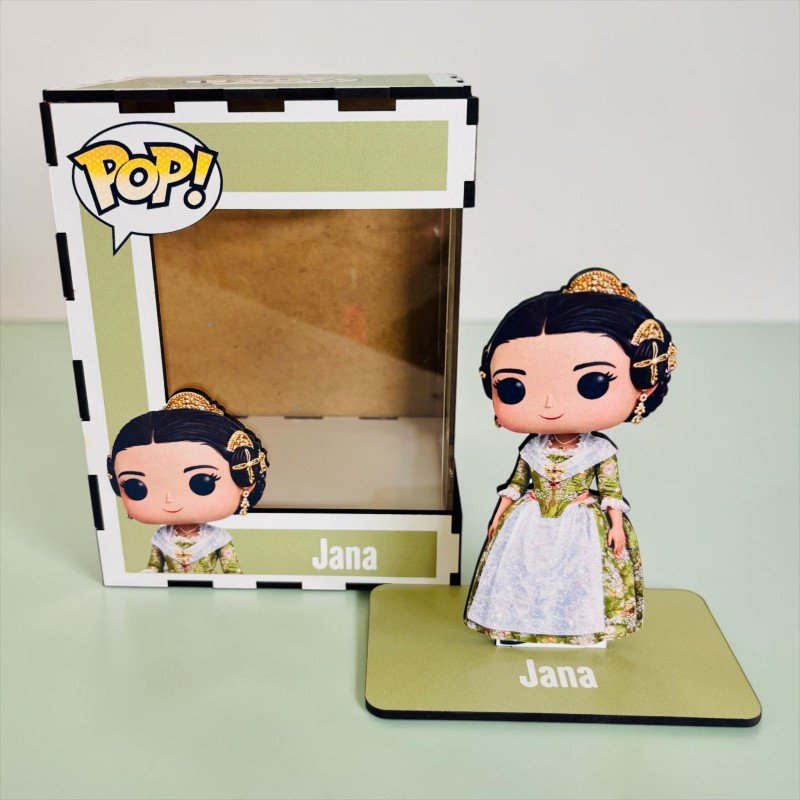 FUNKO DE MADERA FALLAS Y REGIONALES