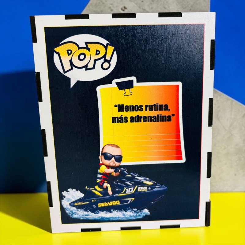 FUNKO DE MADERA MOTOS