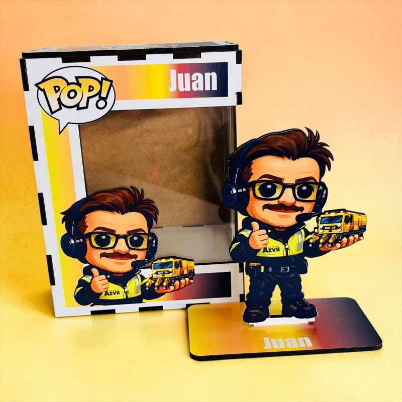 FUNKO DE MADERA PROFESIONES