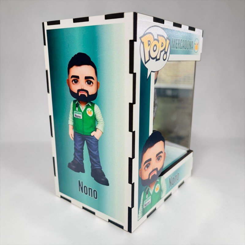FUNKO DE MADERA EDICIÓN MERCADONA