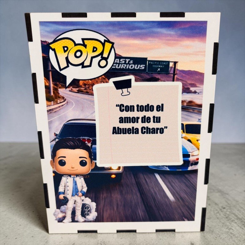 FUNKO DE MADERA PERSONALIZADO COMUNIÓN