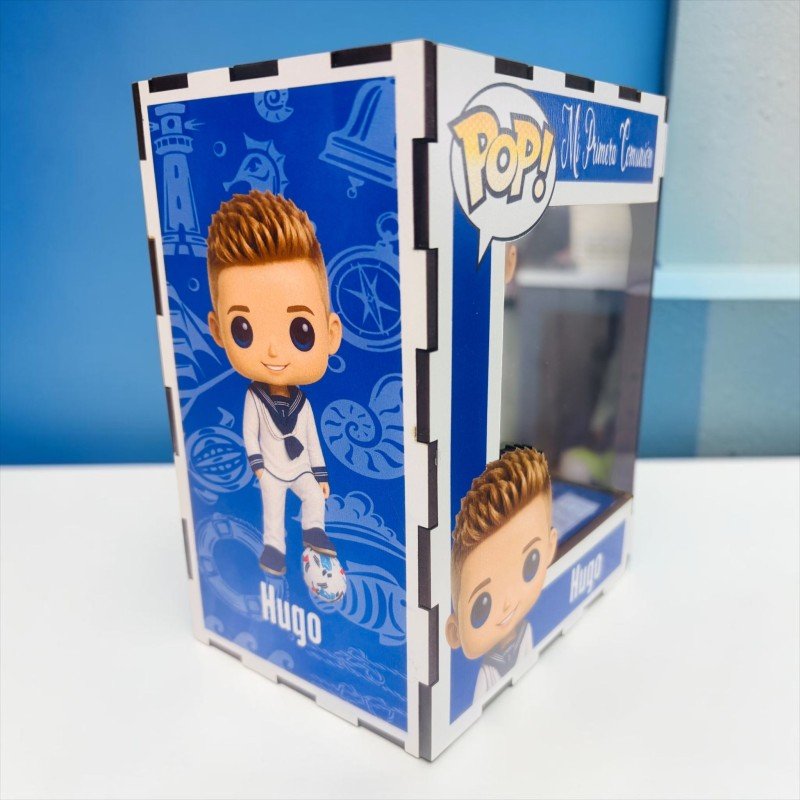 FUNKO DE MADERA PERSONALIZADO COMUNIÓN