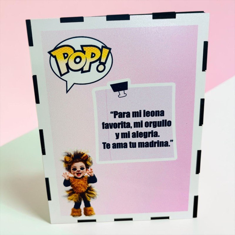 FUNKO DE MADERA PERSONALIZADO CARNAVAL