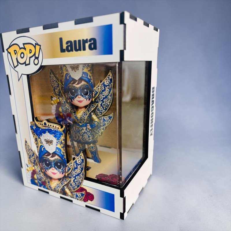 FUNKO DE MADERA PERSONALIZADO CARNAVAL