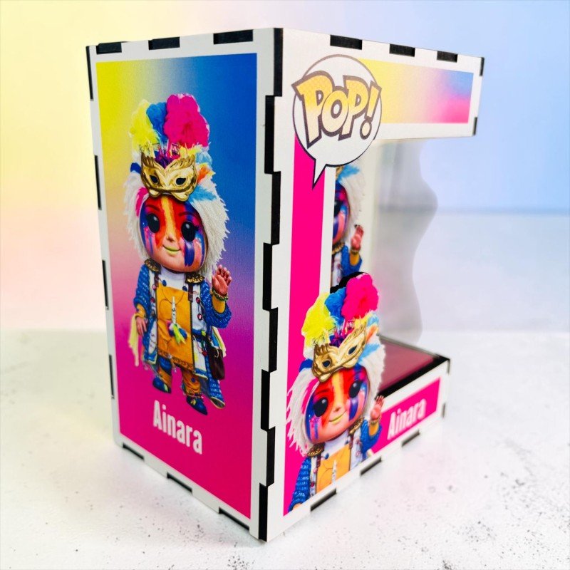 FUNKO DE MADERA PERSONALIZADO CARNAVAL