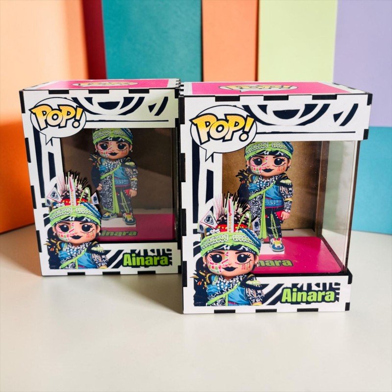 FUNKO DE MADERA PERSONALIZADO CARNAVAL
