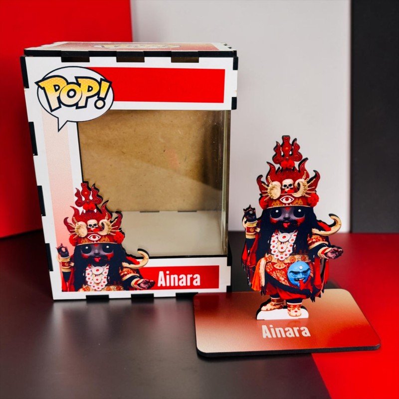 FUNKO DE MADERA PERSONALIZADO CARNAVAL