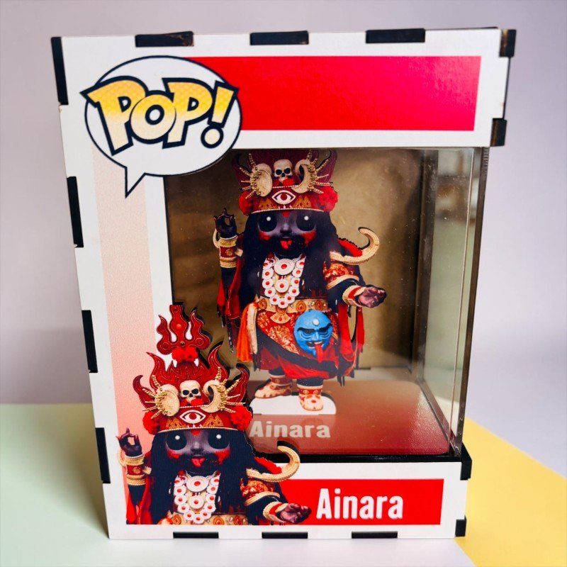 FUNKO DE MADERA PERSONALIZADO CARNAVAL