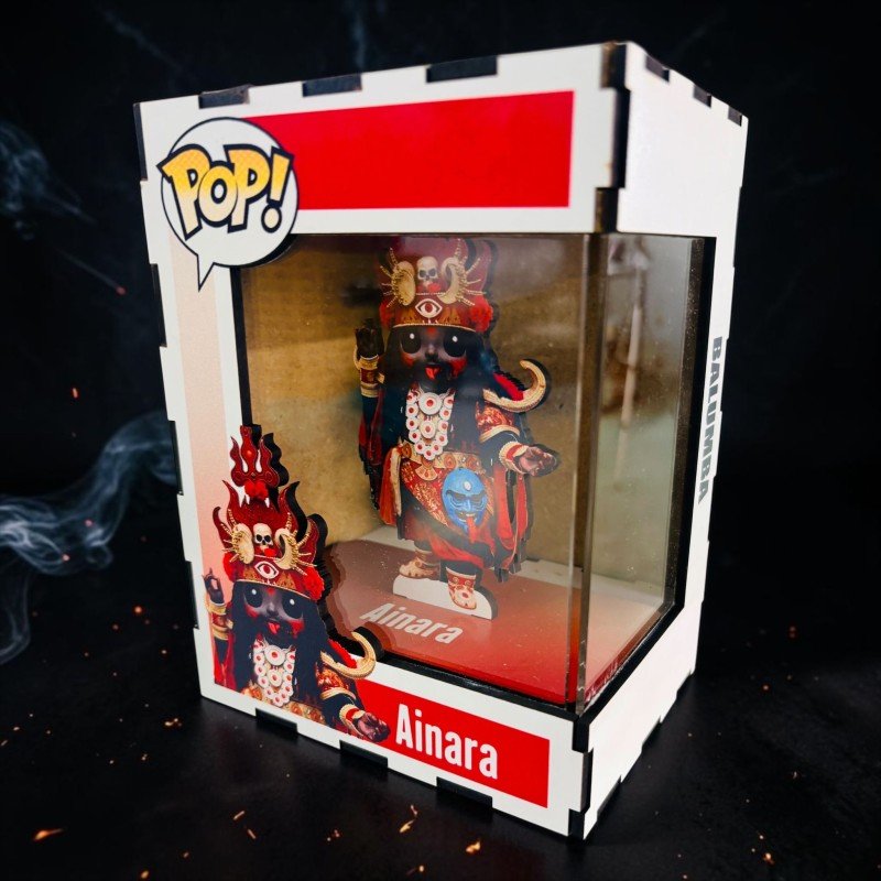 FUNKO DE MADERA PERSONALIZADO CARNAVAL