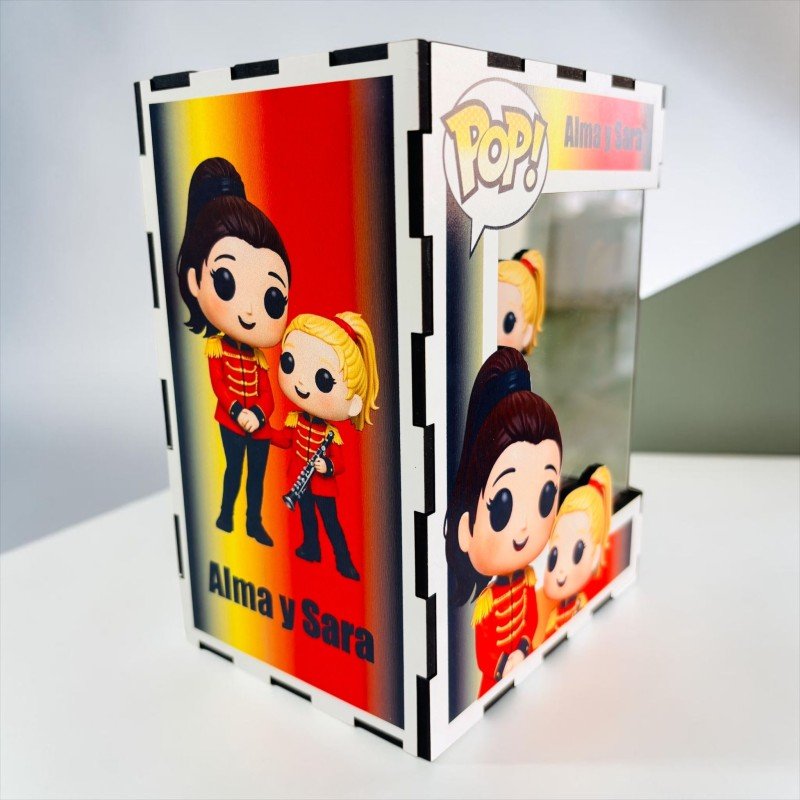 FUNKO DE MADERA PERSONALIZADO CARNAVAL