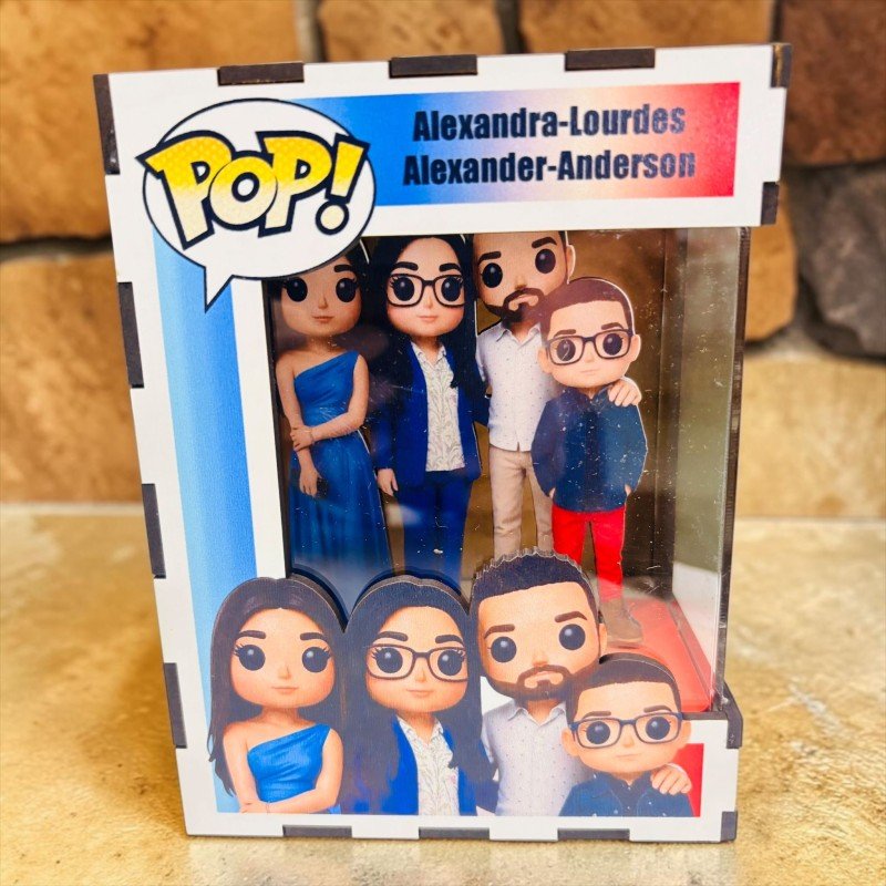 FUNKO DE MADERA PERSONALIZADO