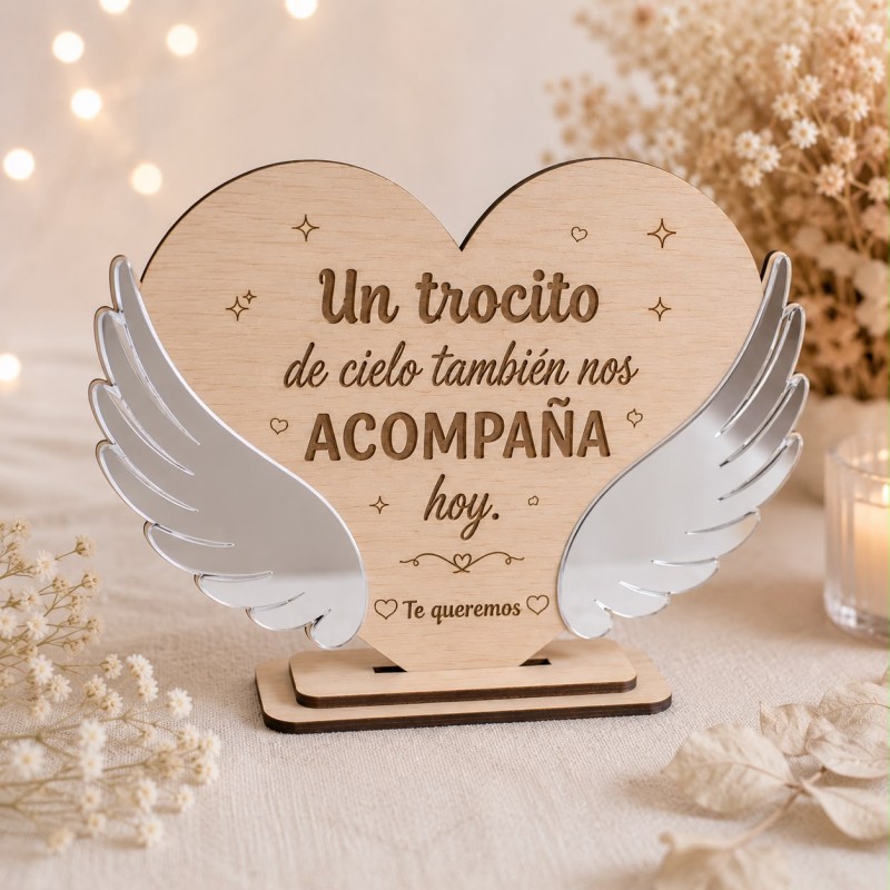 CORAZÓN TROCITO DE CIELO CON ALAS