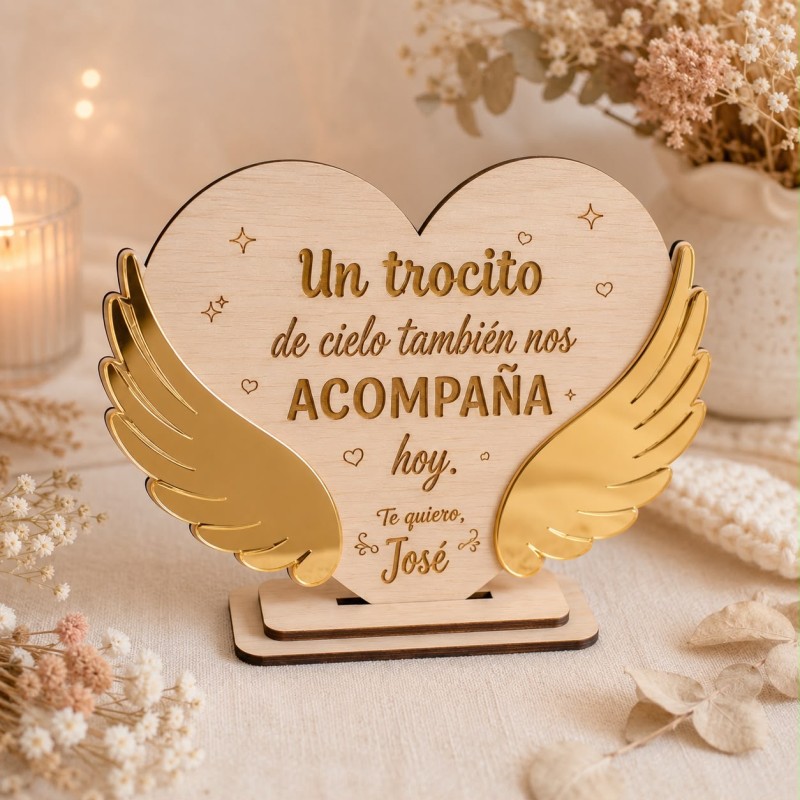 CORAZÓN TROCITO DE CIELO CON ALAS