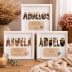 CUADRO NOMBRE CON FOTO ABUELOS