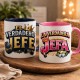 TAZA JEFE O JEFA