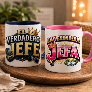 TAZA JEFE O JEFA