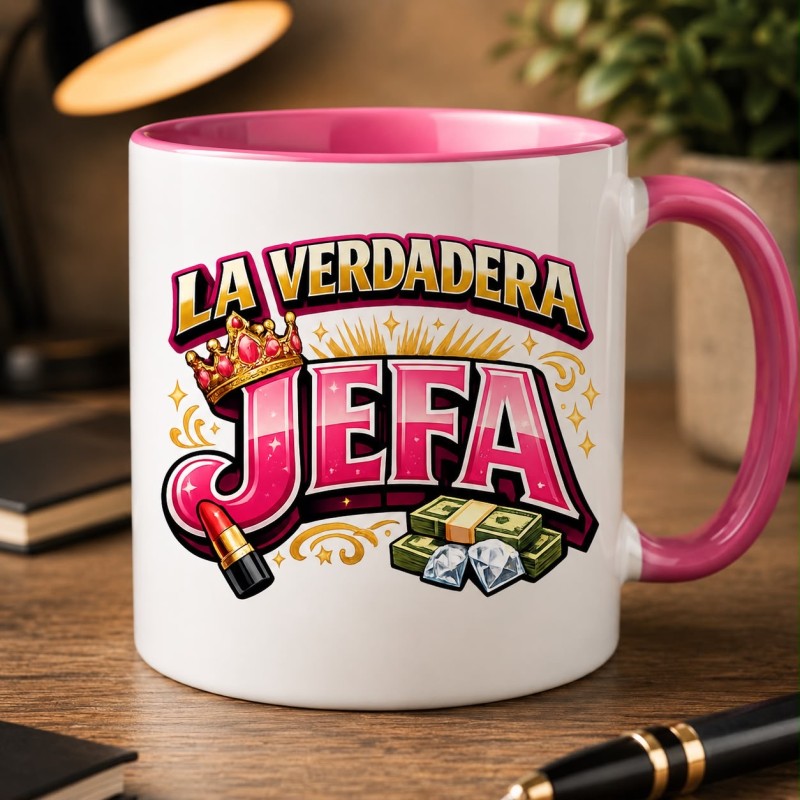 TAZA JEFE O JEFA